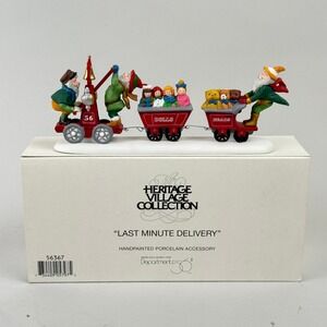 Department 56 Last Minute Delivery Heritage Village Collection #56367 NOS